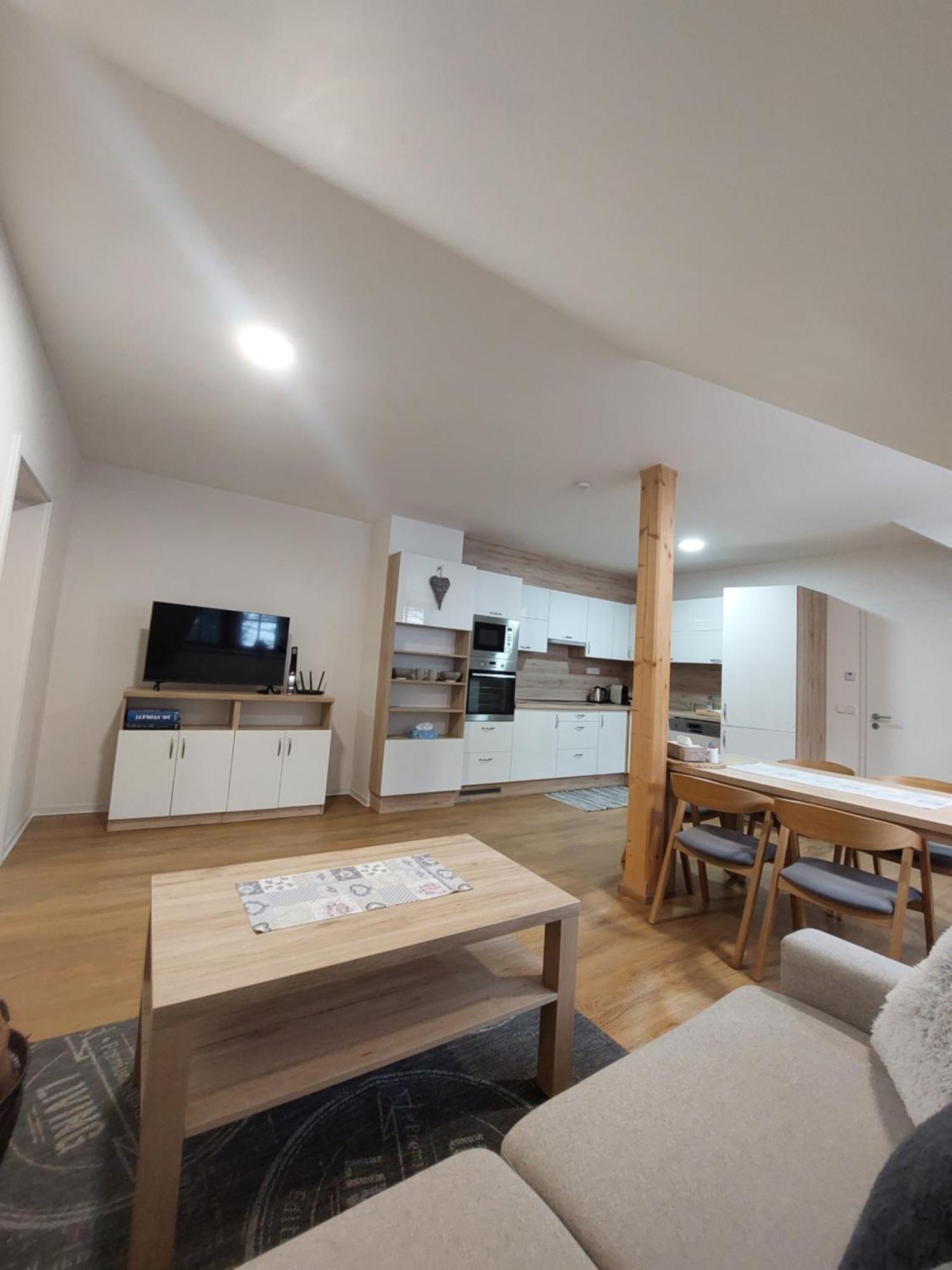 Ferienwohnung Polansky Dvur Velké Karlovice Exterior foto
